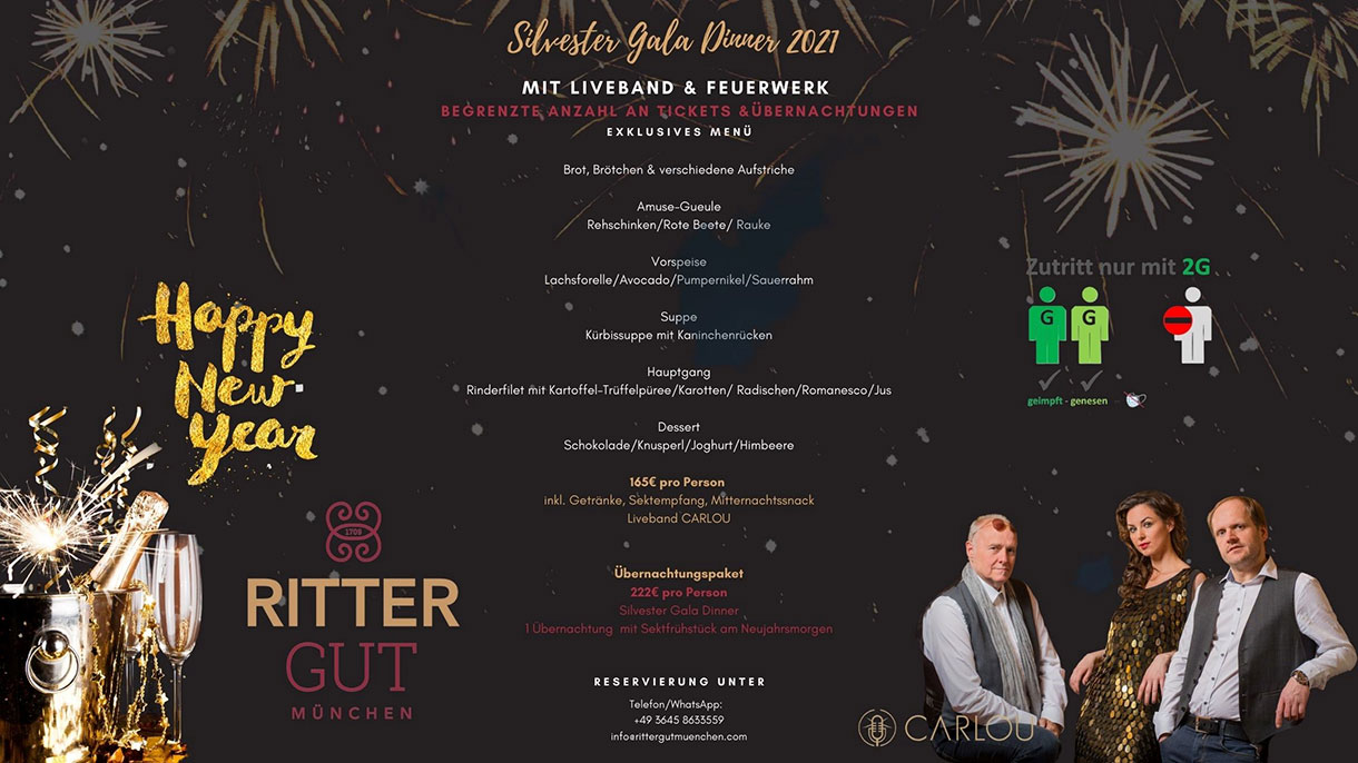 Silvester Gala Dinner 2021